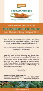 Handout SoLaWi Chiemgau | UNDO