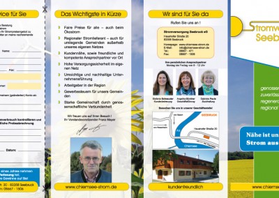 Flyer Außenseite