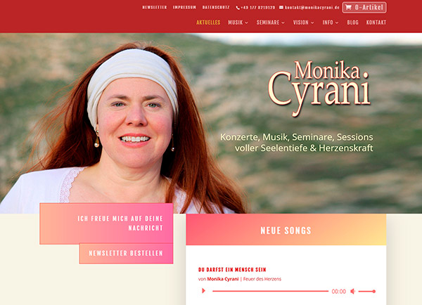 Zur Homepage von Monika Cyrani