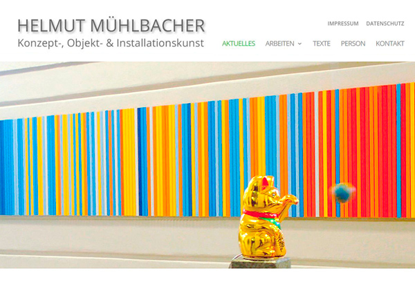 Helmut Mühlbacher | Konzeptkunst