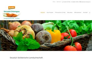 Undo Webdesign Solawi Chiemgau